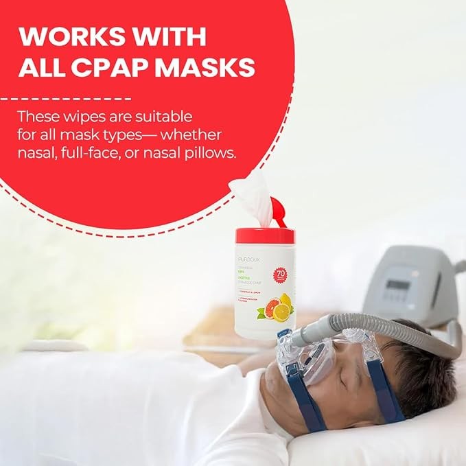 CPAP Mask Wipes (Grapefruit Lemon)
