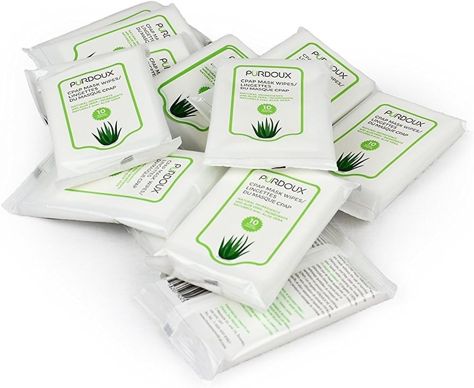 CPAP Wipes Travel Pack (unscented) - 10 wipes